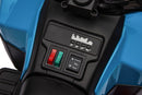 Quad Elettrico per Bambini Safari 6V con Bauletto Posteriore Blu  
