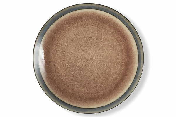 prezzo Set 6 Piatti Piani Ø27,5 cm in Gres Villa d'Este Home Tivoli Marrone Bahamas
