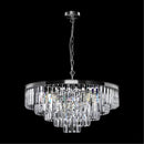 Lampada pendente Neoclassic in Metallo e Vetro Revero Cromo