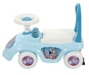 Macchina Cavalcabile per Bambini Volante Direzionabile Vano Contenitore e Telefono Disney Frozen Azzurro