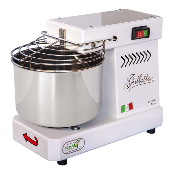 Impastatrice a Spirale Testa Fissa 5Kg 350W Famag Grilletta IM5/230 acquista