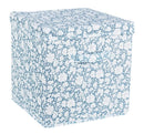 Scatola Pieghevole Flowery con Coperchio 30x30x30 cm in Cartone