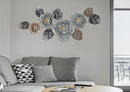 Pannello Greys 157,5x9x66,5 cm in Ferro Multicolor