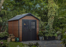 Casetta da Giardino Porta Attrezzi 228x287x252 cmin Evotech+ Keter Newton 759 Marrone