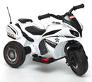 Moto Elettrica Polizia per Bambini 6V Kidfun Urban Police Nera