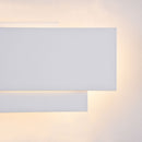 Lampada da parete Ceiling & Wall in Metallo Trame Bianco