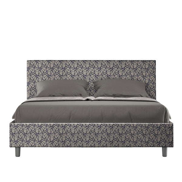 Letto Matrimoniale Adele Era 09 Blu Varie Misure sconto