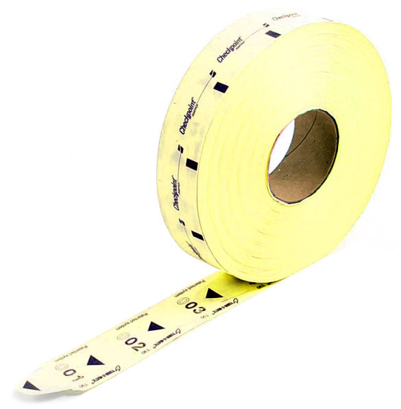 acquista 24000 Tickets per Distributore Eliminacode D900 Confezione 6 Rotoli x 4000 Visel Gialli