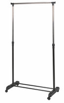 Stender Appendiabiti Singolo 88x43x170 cm in Metallo e Plastica Nero