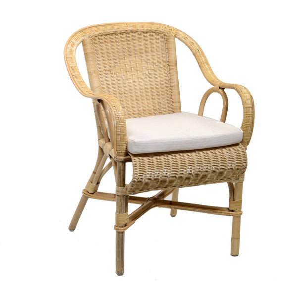 prezzo Poltrona da Giardino in Rattan 45x48cm Rosy