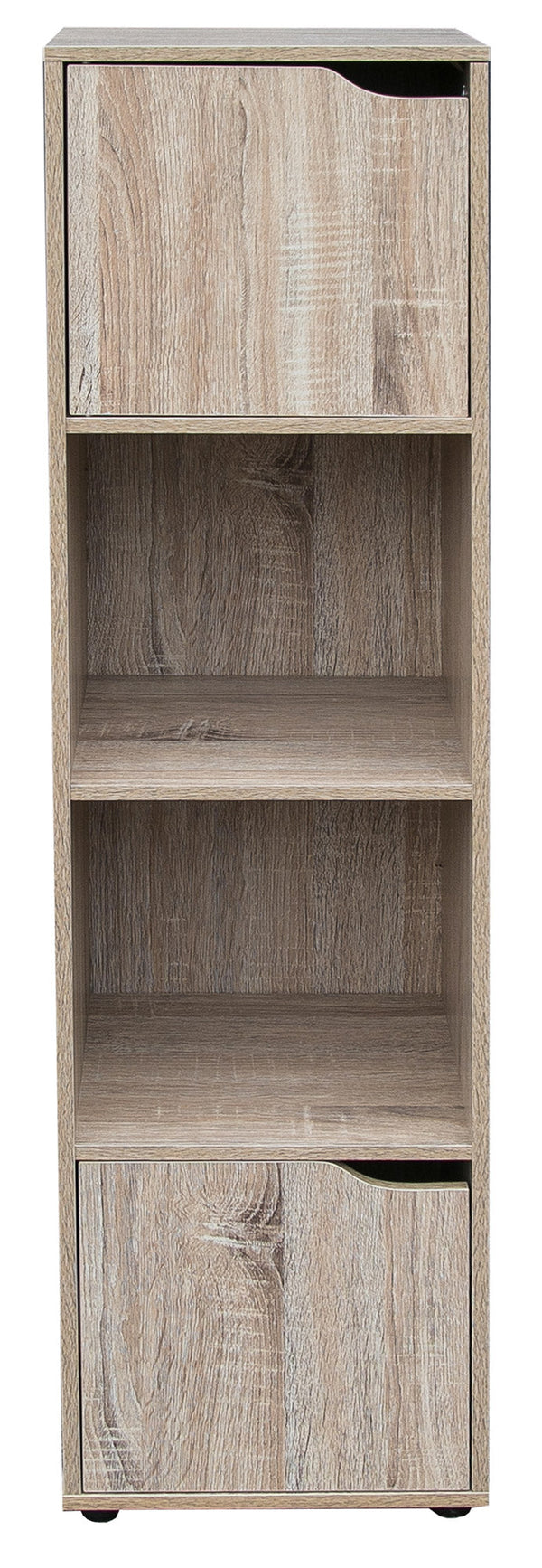 acquista Libreria 2 Ripiani 2 Ante 30x29x120 cm in Legno