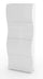 Scarpiera 4 Ante a Ribalta 71x26,6x161,4 cm Onda Bianco Lucido