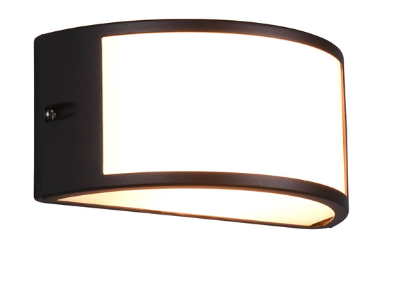 Applique da Esterno Attacco E27 in Alluminio Nero Opaco prezzo