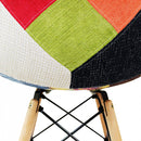 Sedia 53x47x82 h cm in Legno Patchwork