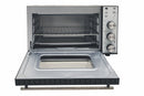 Forno Elettrico Ventilato 38 Litri 1800W con Vetro Kooper Great Stone Bianco