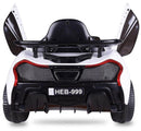 Macchina Elettrica per Bambini 12V Kid Smile Daytona Bianca