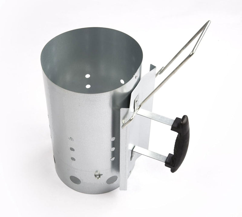 Ciminiera Accendi Carbonella in Acciaio Forato Starter C-17    