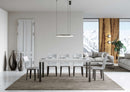 Tavolo Allungabile 180-284x90x77 cm Everyday Bianco Frassino