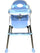 Seggiolone per Bambini 4 in 1 Pappa e Gioco Blu