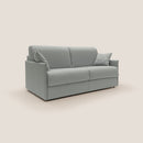 Divano Letto 3 Posti 189x96x96 cm Evans in Tessuto Grigio