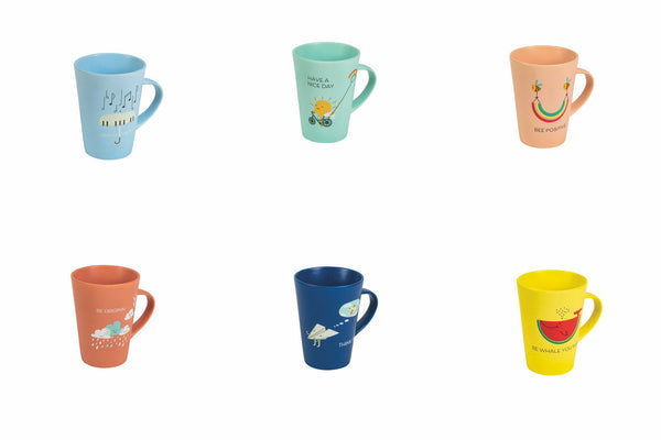 sconto Tazza 300 ml in Porcellana Villa d'Este Home Tivoli Be Positive