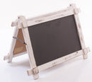 Lavagna Doppia da Pavimento 28x30xH47 cm in Abete Legno