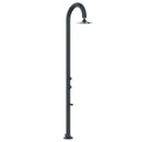 Doccia da Giardino in Alluminio Soffione I-switch Rotondo Sined Luna Alu Sensor Grigio 