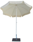 Ombrellone da Giardino Ø2 m Palo Ø33 mm in Acciaio Maffei Novara Ecrù