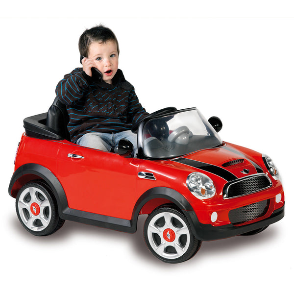 sconto Macchina Elettrica per Bambini 6V con Licenza Mini Cooper Rossa