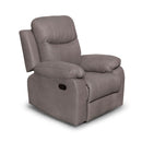 Poltrona reclinabile Chicago 97x90x100 cm mozart tortora