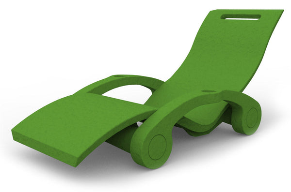 Lettino Chaise Longue Galleggiante da Esterno Giardino Arkema Serendipity Verde Chiaro sconto