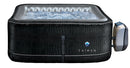 Vasca Idromassaggio da Esterno Gonfiabile Riscaldata 4 Posti 168x168x70 cm NetSpa Caiman Nera