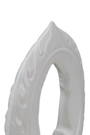 Scultura Porcellana Meditation 22x6x24 cm Porcellana