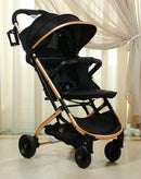 Passeggino Leggero per Bambini Barotti Primo Nero e Oro