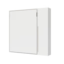 Letto Matrimoniale A Scomparsa 160 Versia Con Armadio 1 Anta Dx Bianco      