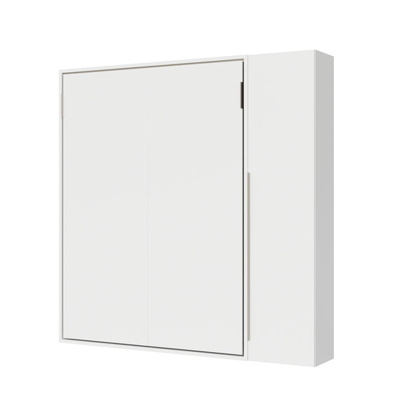 sconto Letto Matrimoniale A Scomparsa 160 Versia Con Armadio 1 Anta Dx Bianco