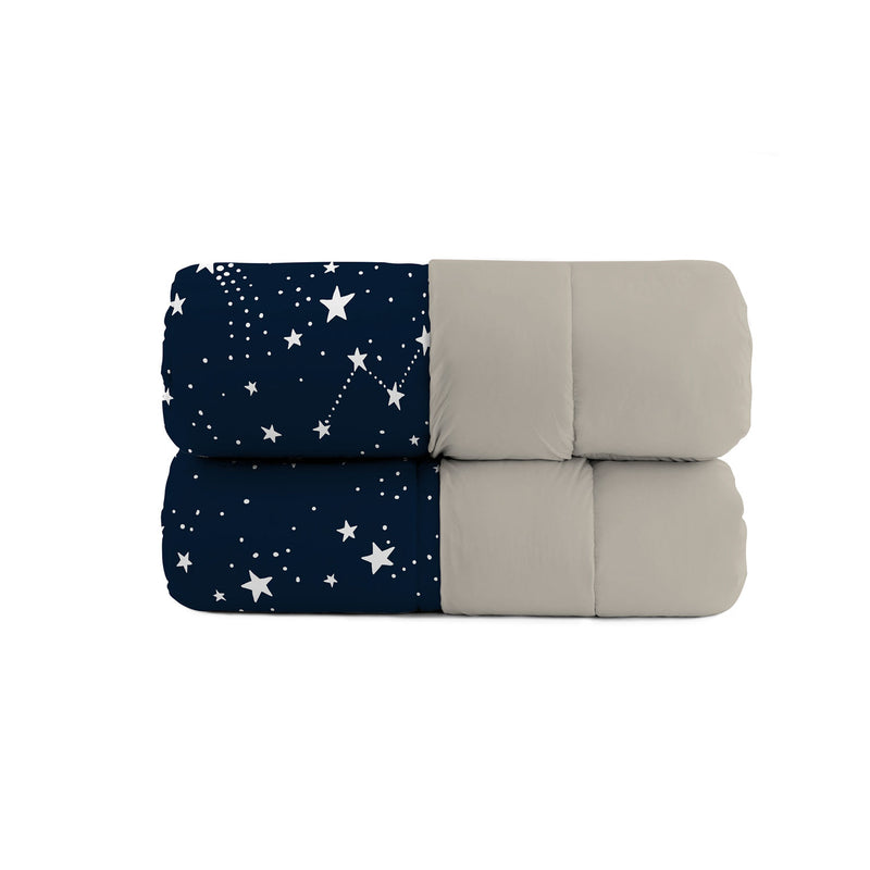 Trapunta Invernale Matrimoniale Stampata in Microfibra 200gr Double Face Belle      