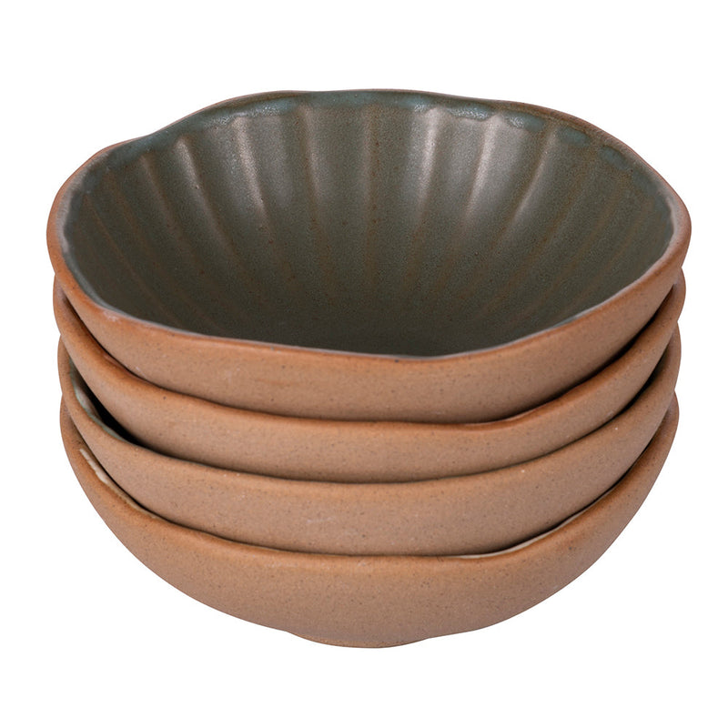 Set 4 Ciotole Ø14x6 cm 300 ml in Ceramica VdE Tivoli 1996 Pompei