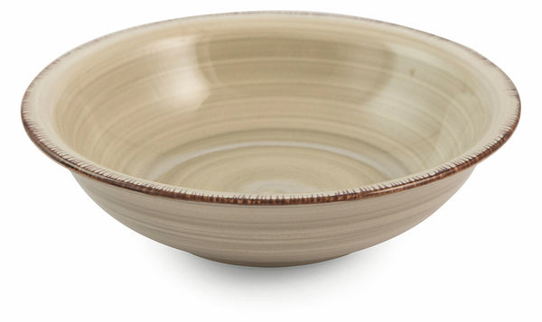Set 6 Piatti Fondi Ø21,5x5,5 cm in Gres Villa d'Este Home Tivoli New Baita Grigi prezzo