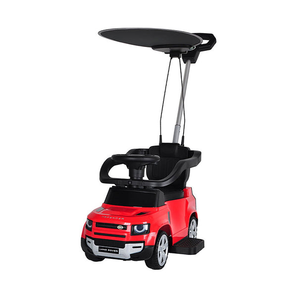 Macchina Cavalcabile 86x44x98 cm per Bambini con Maniglione e Cappottina Removibile con Licenza Land Rover Rosso acquista