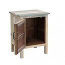 Mobile Timothy 50x40x65 h cm in Legno Multicolor