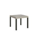  Tavolo Allungabile 90-246x90x77 cm Everyday Cashmere Gambe Antracite