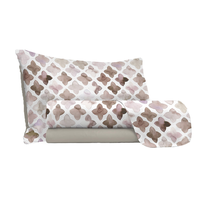 Set Lenzuola Sopra Sotto e Federe in Microfibra Florence Varie Misure