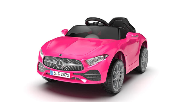 acquista Macchina Elettrica per Bambini 12V con Licenza Mercedes CLS Small Rosa