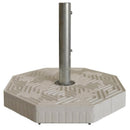 Tappetino Anti-Sabbia per Base Ombrellone da Giardino Ø60 cm Tapì Bianco