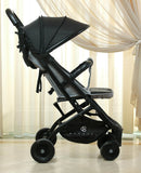 Passeggino Leggero per Bambini Barotti Primo Nero e Grigio