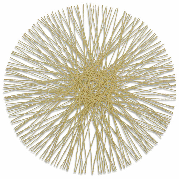 sconto Set 6 Tovagliette Tonde in Carta Villa d'Este Sunshine Avorio