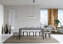 Tavolo Allungabile 160-244x80x77 cm Everyday Cemento 