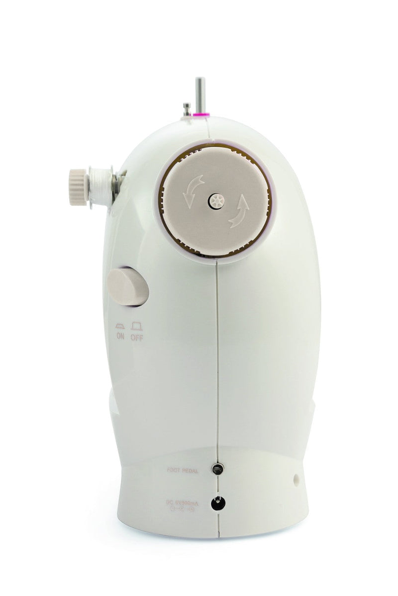 Mini Macchina per Cucire Portatile 5W Kooper Zig Zag Bianca