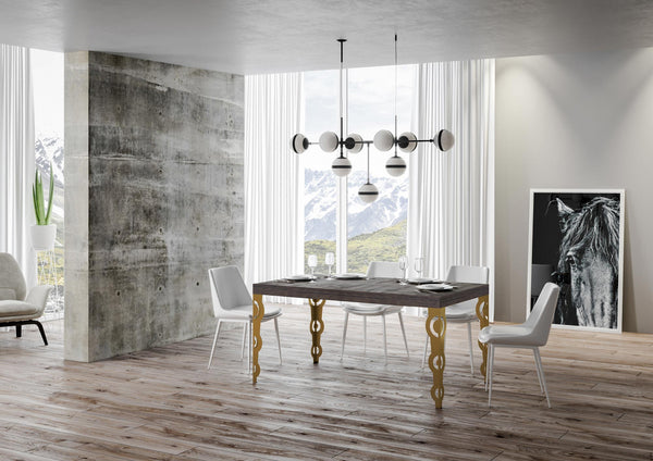 Tavolo Allungabile 130-234x90x77 cm Karamay Noce online